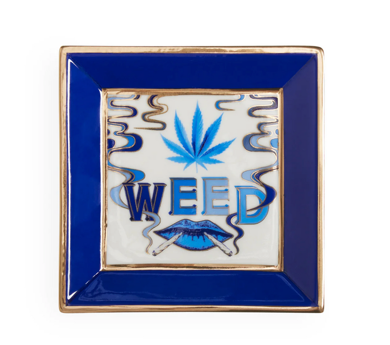 Jonathan Adler Weed Square Tray | 4sisters1closet