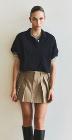 Citizens of Humanity Lowen Polo Shirt in True Navy | 4sisters1closet