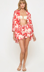 L*Space Rio Short Hibiscus | 4sisters1closet