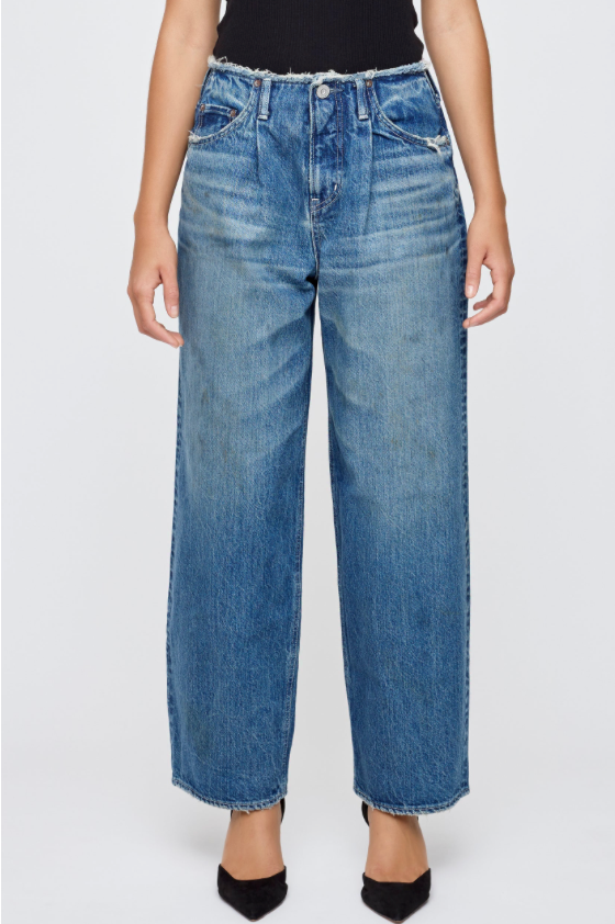 MOUSSY MV Lionspaw No Belt Pants Blue | 4sisters1closet