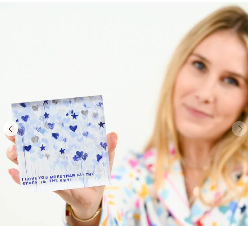 Kerri Rosenthal Starry Starry Block of LOVE | 4sisters1closet