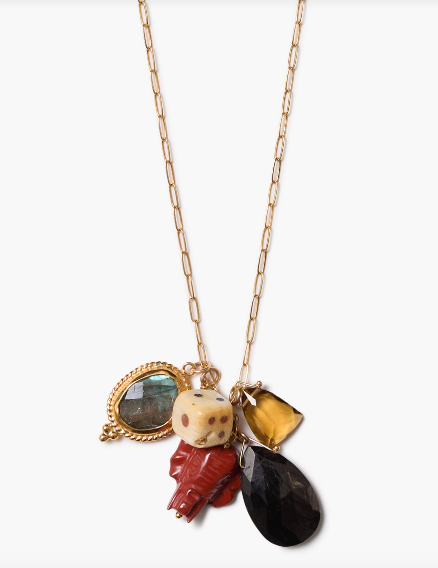Chan Luu  CHARM NECKLACE MULTI  | 4sisters1closet