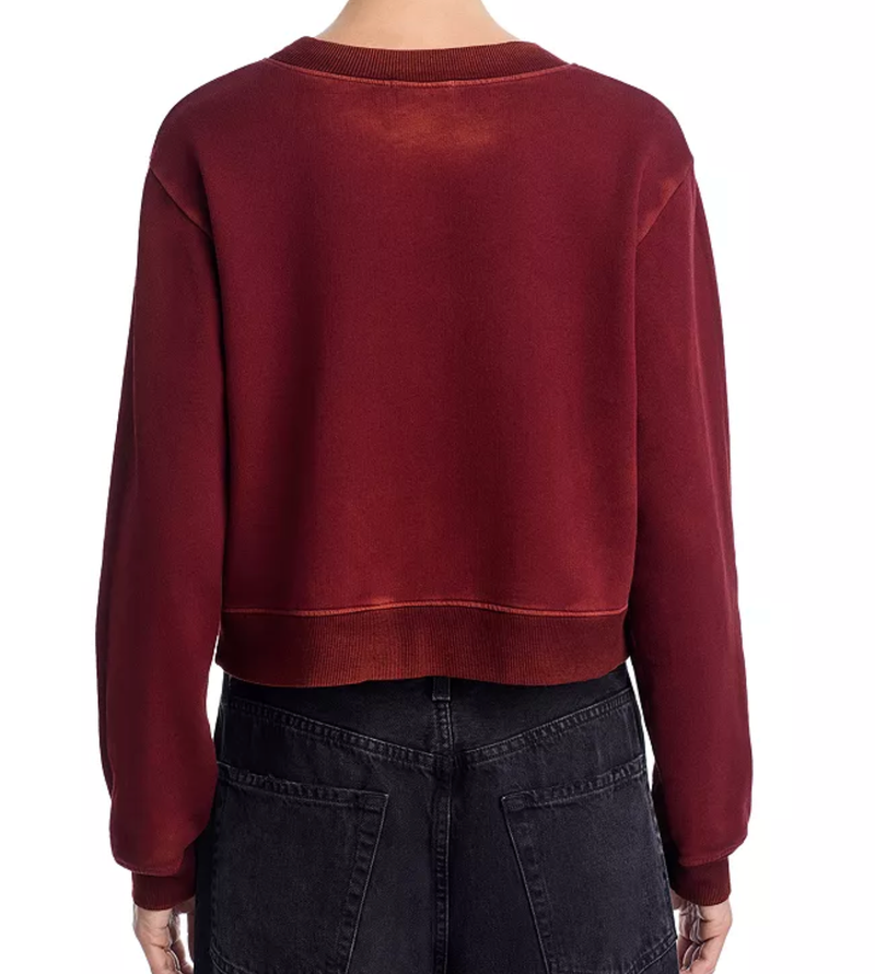 COTTON CITIZEN Roma Crew Vintage Red Wine