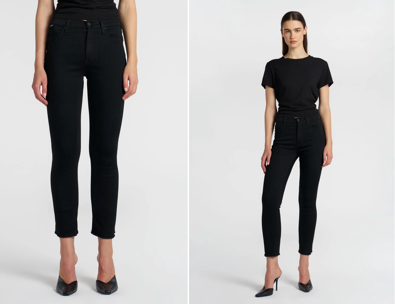 Cotton Citizen Paloma Jean Raw Black | 4sisters1closet