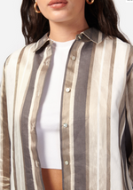 Cami NYC Malta Metallic Linen Top