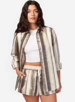 Cami NYC Malta Metallic Linen Top