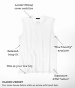 ATM Classic Jersey Sleeveless Boy Tee | 4sisters1closet