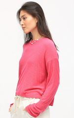 Electric & Rose Lane Long Sleeve Crop Magenta | 4sisters1closet