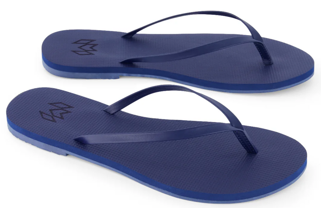 Malvados Lux Minimalist Flip Flop in Sailor | 4sisters1closet