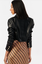 Cami NYC Boa Cropped Leather Jacket