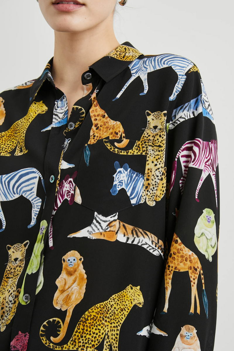 Rails Illustrated Animals Kate Shirt | 4sisters1closet