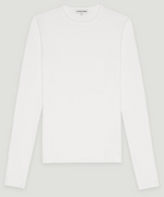 Cotton Citizen Verona Crew Shirt in White | 4sisters1closet