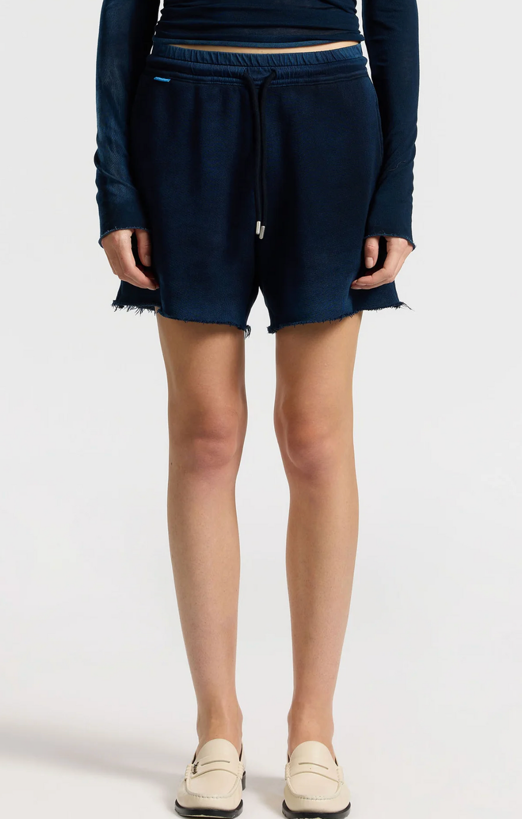 Cotton Citizen Boston Short in Vintage Navy | 4sisters1closet