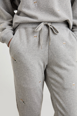 Rails Kingston Sweatpant Champagne Embroidery | 4sisters1closet