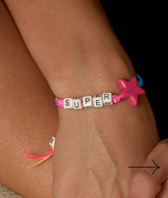 Vanessa Arizaga Superstar Rainbow Bracelet | 4sisters1closet