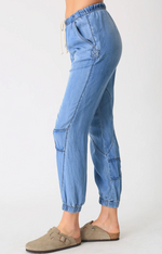 Electric & Rose Super Loved Pant Medium Blue | 4sisters1closet