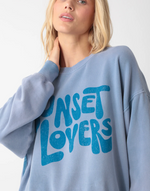 Electric & Rose Classic Sweatshirt Sunset Bluestone | 4sisters1closet