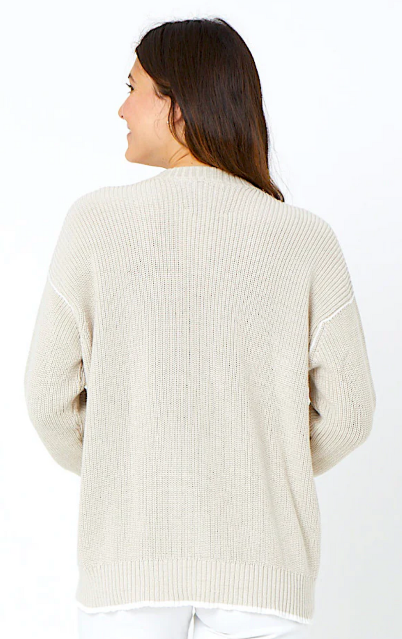 Kerri Rosenthal Slouchy Cardigan Birch