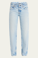 MOUSSY Wildwood Straight Low Rise Light Blue