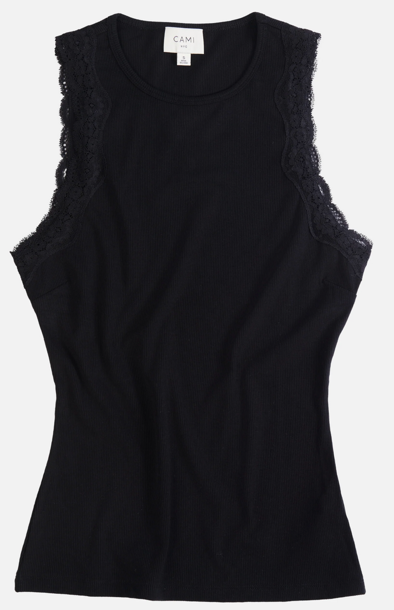 Cami NYC Rian Rib Knit Tank | 4sisters1closet