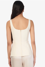 CAMI NYC Audra Corest Top in  Cream | 4sisters1closet