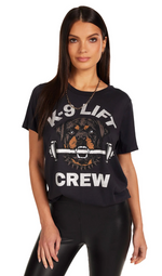 Lauren Moshi RUTHIE K-9 LIFT CREW | 4sisters1closet