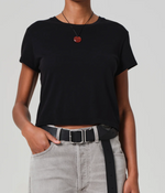 Citizens of Humanity Kyle Tee in Black | 4sisters1closet