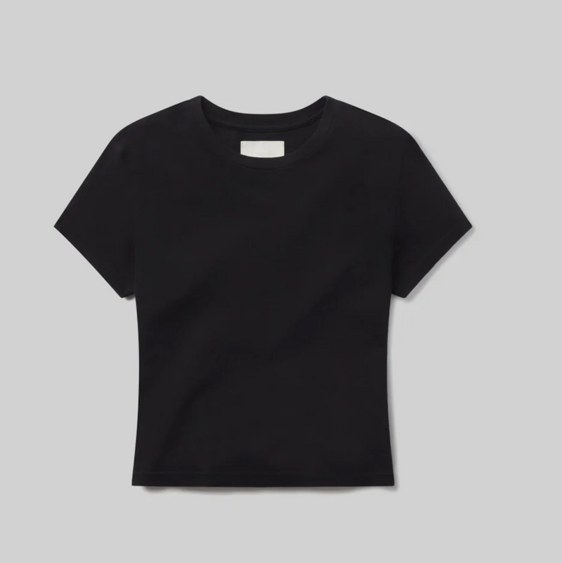 Citizens of Humanity Kyle Tee in Black | 4sisters1closet