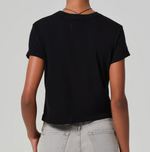 Citizens of Humanity Kyle Tee in Black | 4sisters1closet