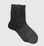 MARIA LA ROSA One Ribbed Laminated Socks