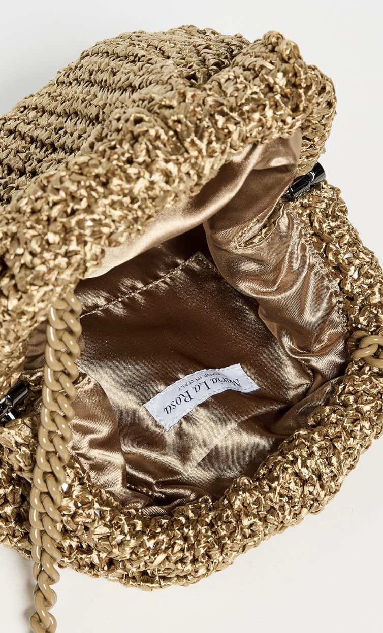 Maria La Rosa Mini Game Crochet Solid Gold