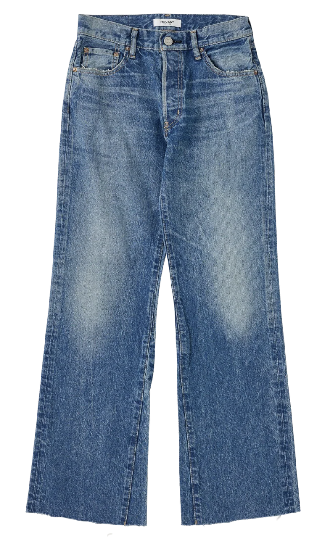 MOUSSY MV Atlantis Remake Flare Blue | 4sisters1closet