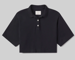 Citizens of Humanity Lowen Polo Shirt in True Navy | 4sisters1closet