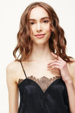 Cami NYC Sweetheart Charmeuse in Black