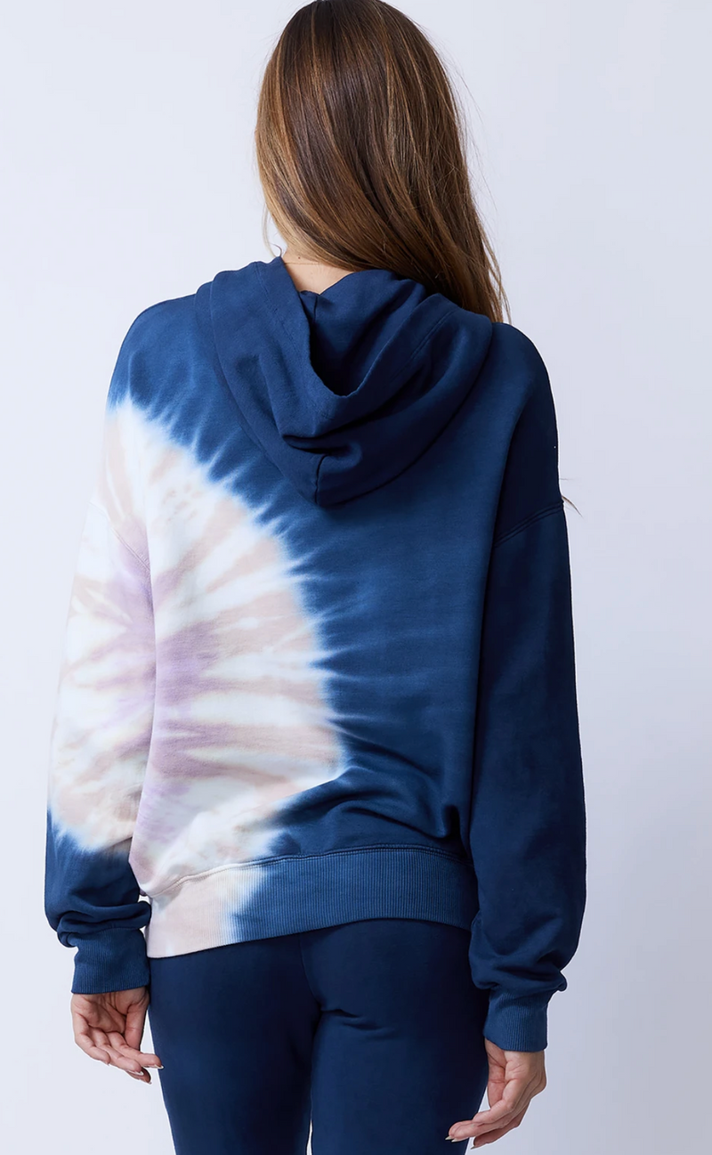 Monrow Tie Dye Slouchy Pullover | 4sisters1closet