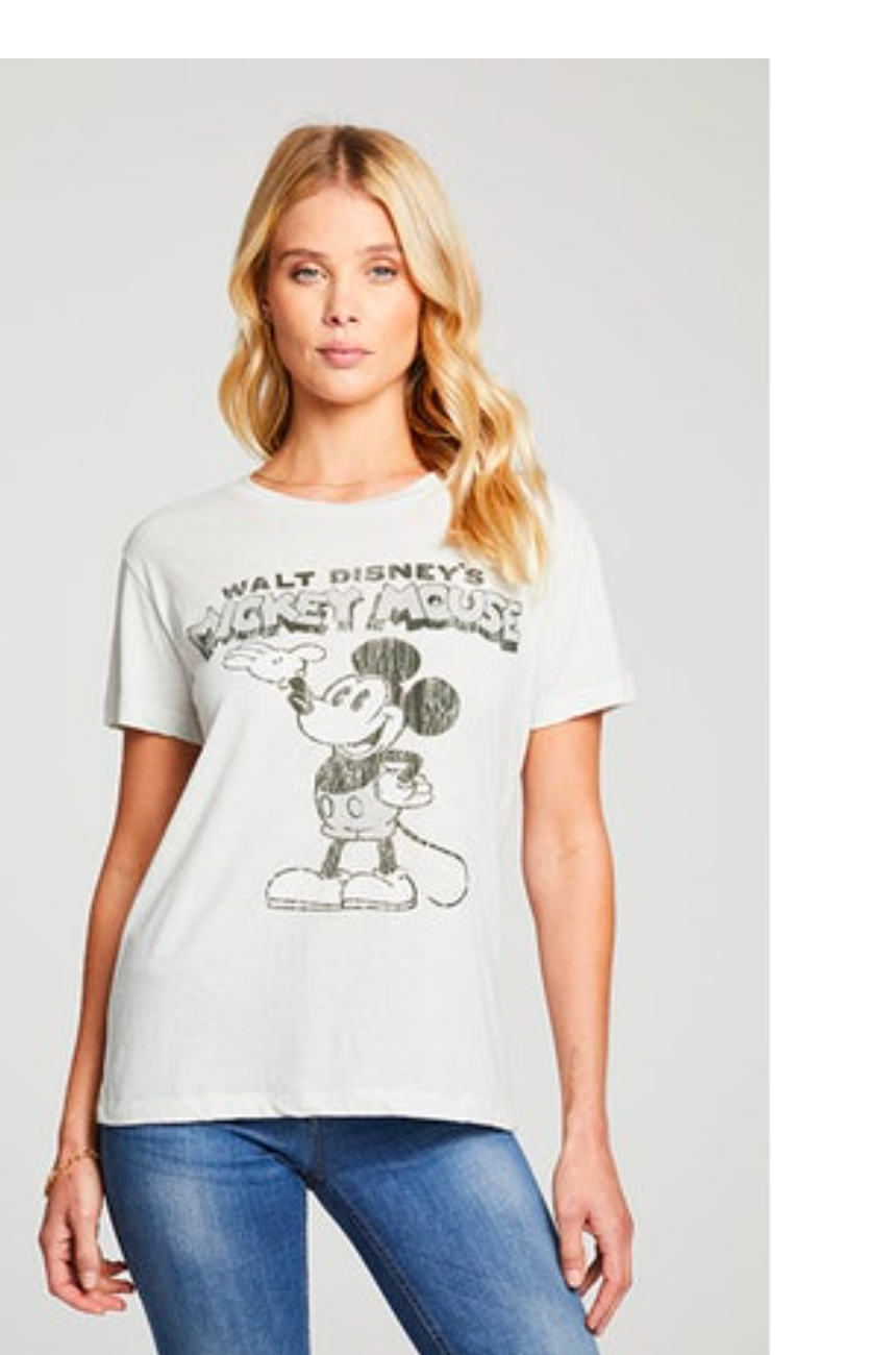 Chaser Mickey Mouse  Recycled Vintage Tee | 4sisters1closet