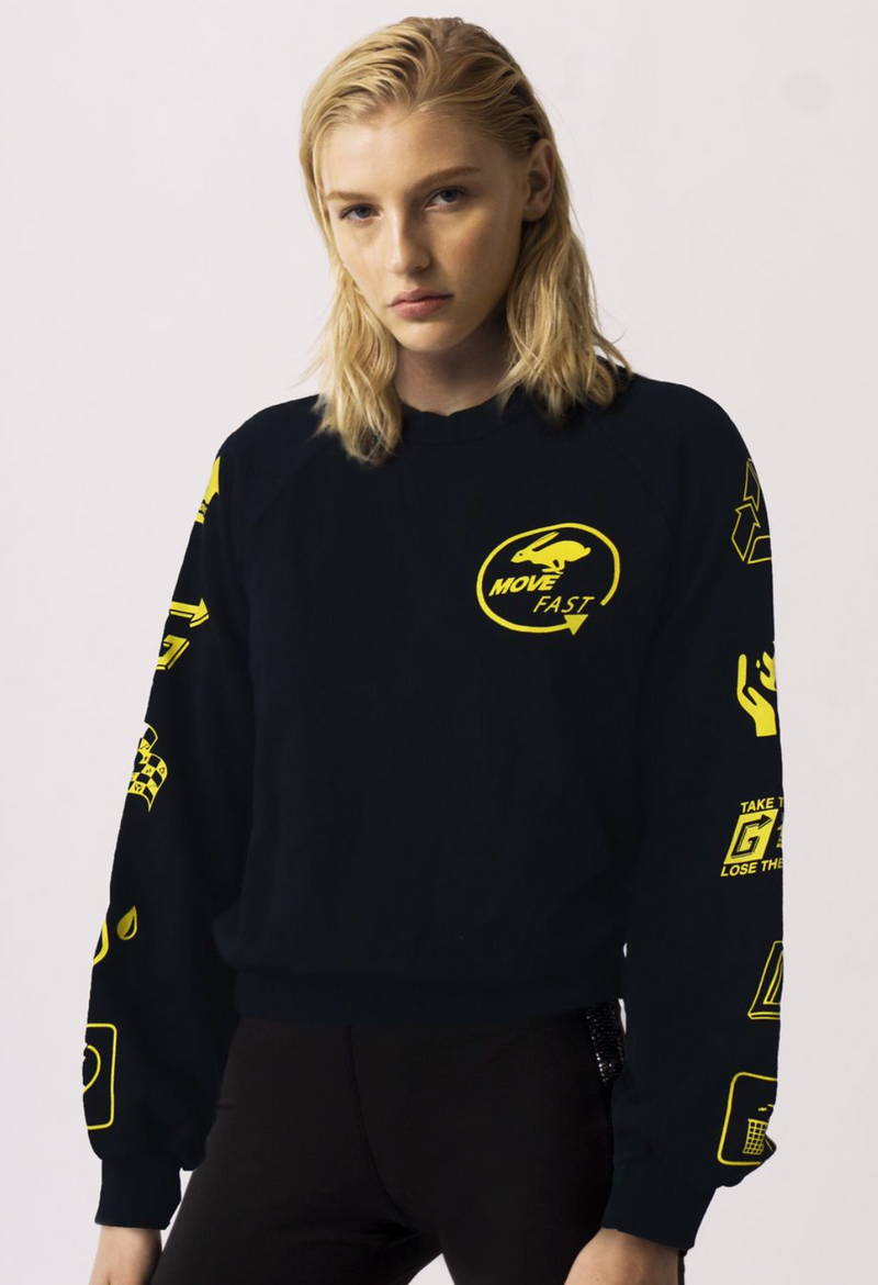 Pam & Gela Sweatshirt W/ Logos | 4sisters1closet