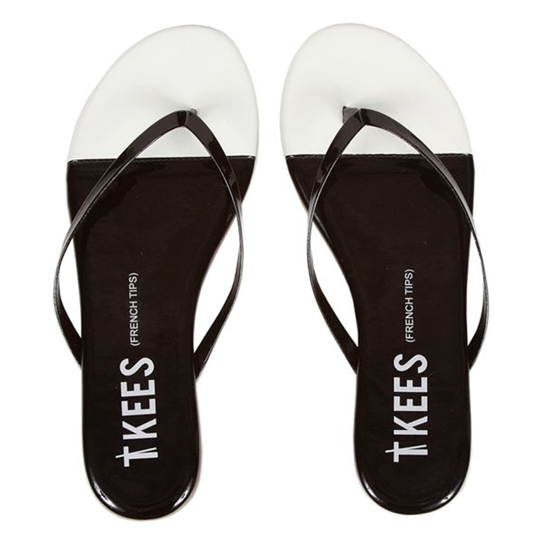 Tkees French Tips Black Tie