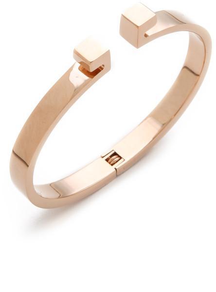 Vita Fede Mini Omega Bracelet in Rose Gold