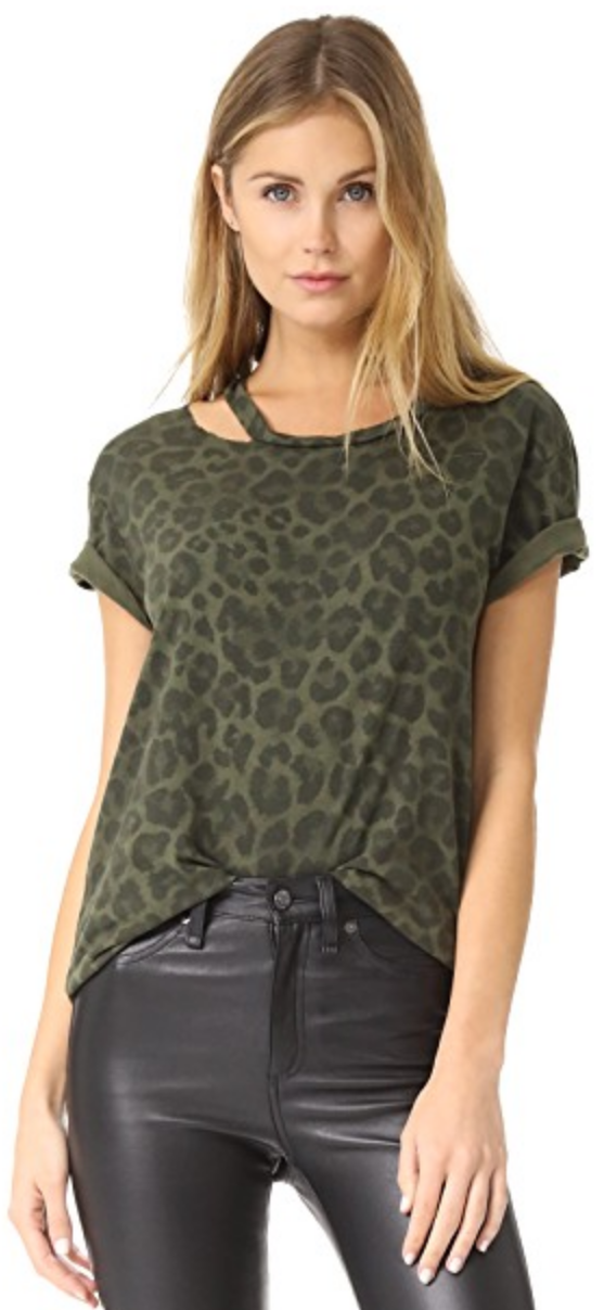 Pam & Gela Leopard T Shirt